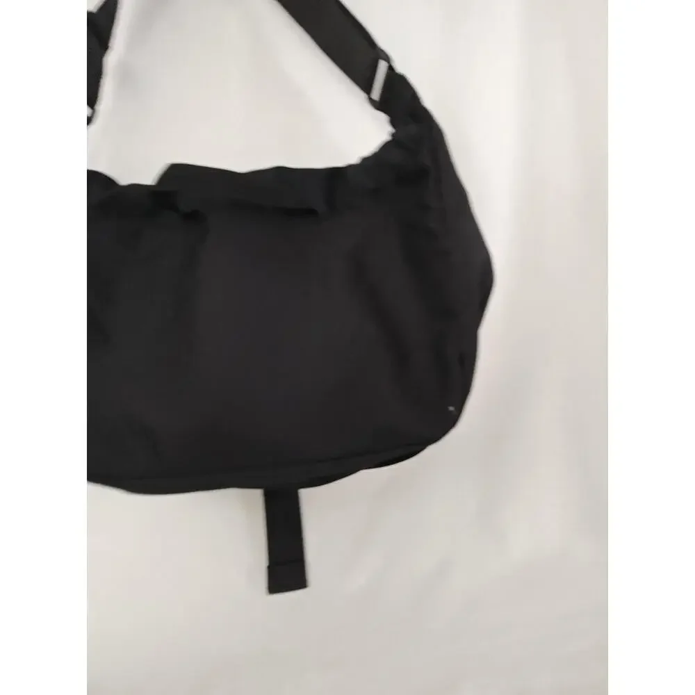 Eddie Bauer Travel Gear Messenger Bag Black Adjustable‎ Strap Multi-Pocket